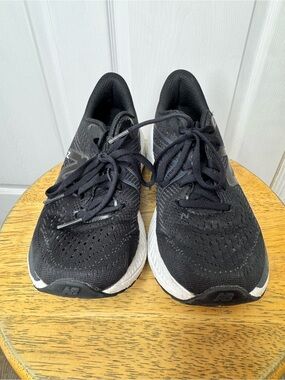 New Balance Black and White Running Sneakers